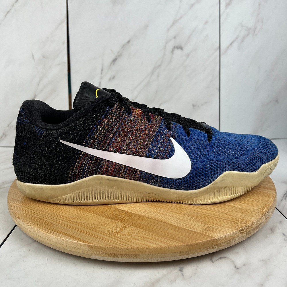 2016 Nike Kobe 11 Elite Low Black History Month Mens Size 13 Sneakers 822522-914